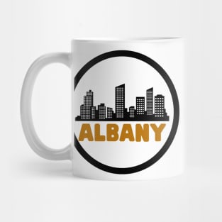 Life Is Better In Albany - Albany Skyline - Albany Tourism - Albany Skyline City Travel & Adventure Lover Mug